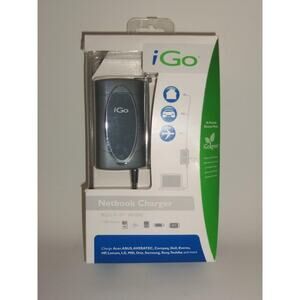 iGo Netbook Charger PS00128 NIB iGo Green New -0217T21
